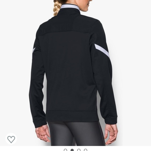 New with out tags Under Armour Women's Oualifier Knit Warm-up Jacket - Picture 5 of 7